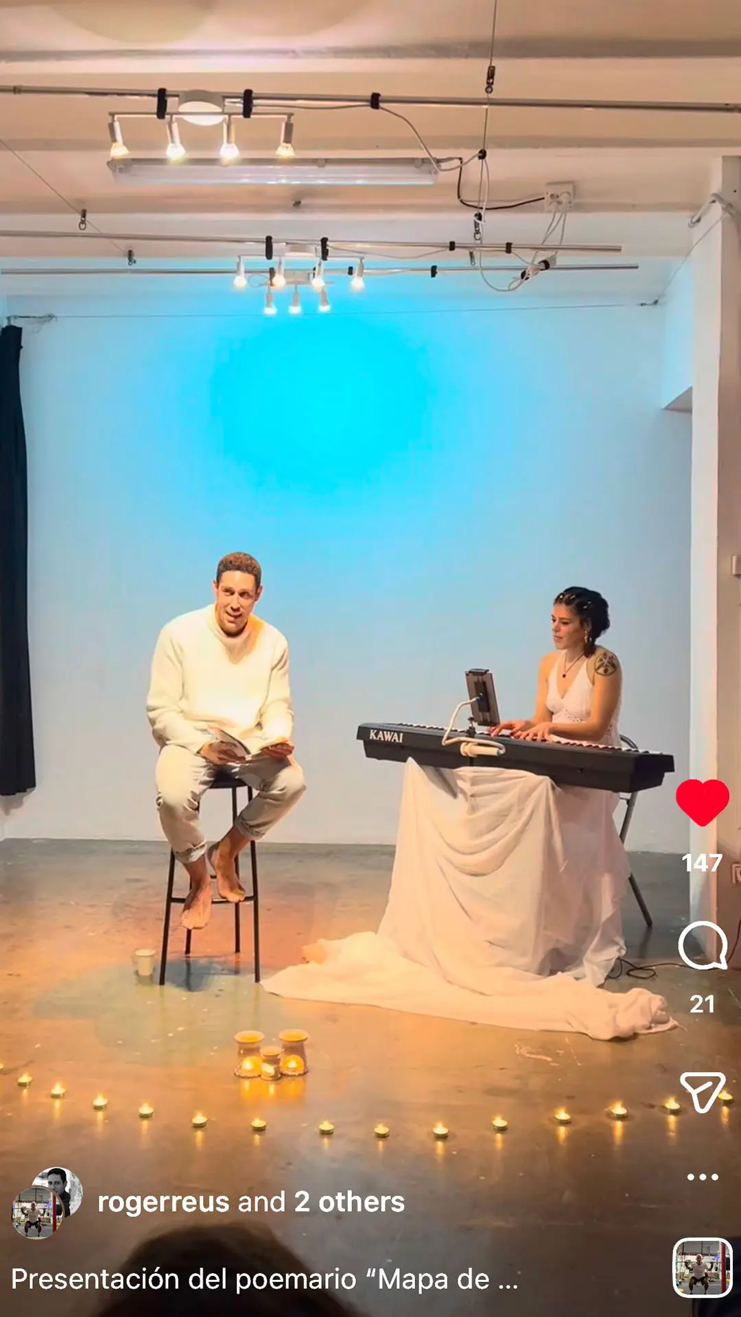 Carlos Llorente Toledo en recital de poesía